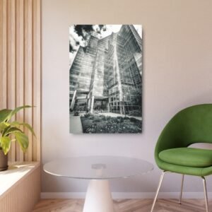 "Streetcar to Nowhere" Metal Wall Art Sign Modern Home Decor Aluminum Wall Decor Photography Art Print