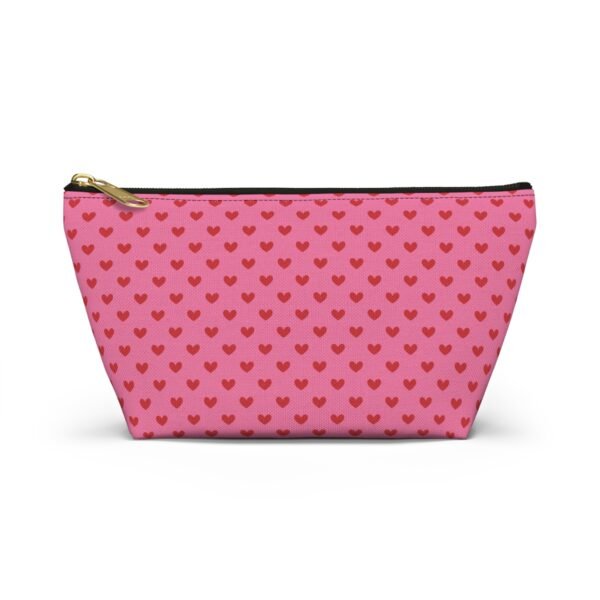 Rosé Heart Reverie Collection Accessory Pouch, Makeup Bag, Coin Purse, Gift for Her, Travel Organizer, Valentine's Day