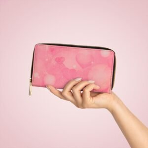 Watercolor of Love Zipper Wallet