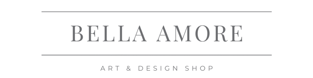 Bella Amore Photography Art & Design Studio Logo Bella Amore Photography Art & Design Studio Logo