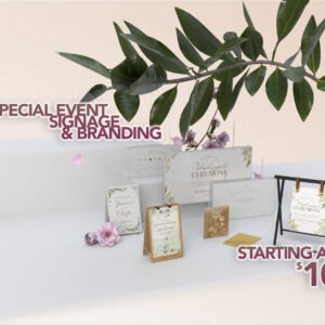 Event Posters & Premium Signage