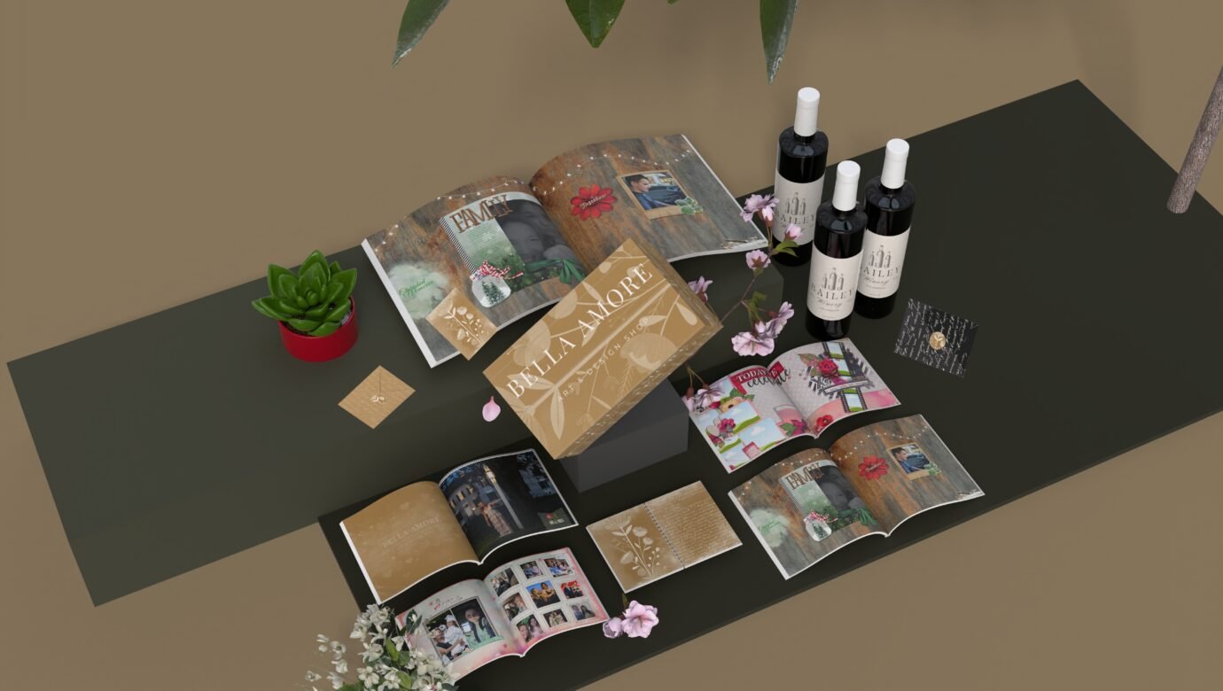 The Bella Amore Photography Product lines, cards, stationary,planners, calendars and most importantly our Photobooks.