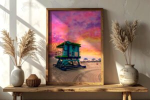 Miami Beach Photography Fine Art Print