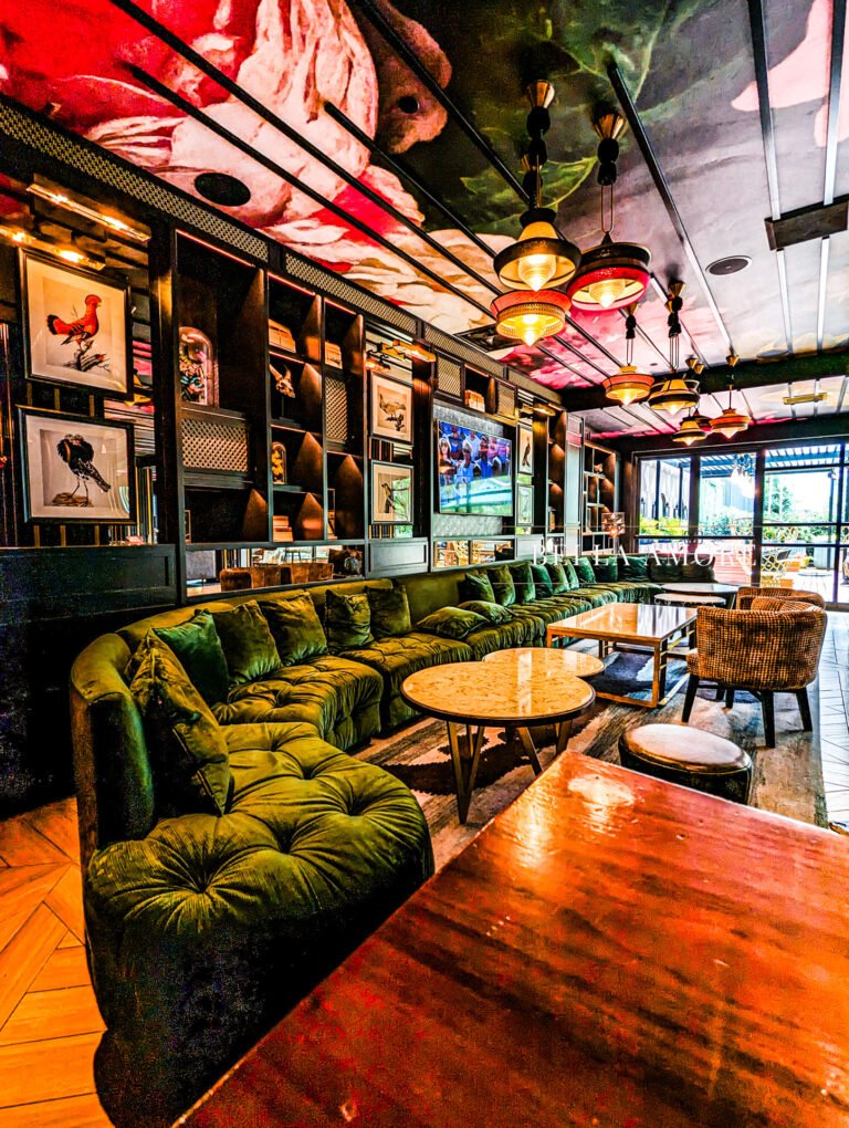 The Starling Hotel lounge in Downtown, Atlanta, Georgia, bistro, real estate commercial photography